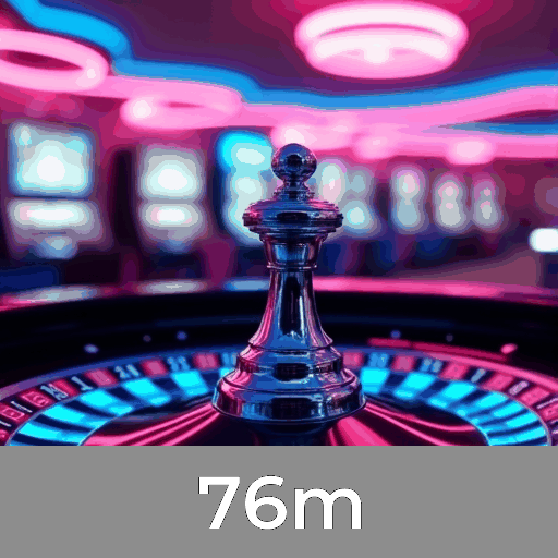 76m: Slots de Jackpot, Mesa de Estratégia e Dealer ao Vivo